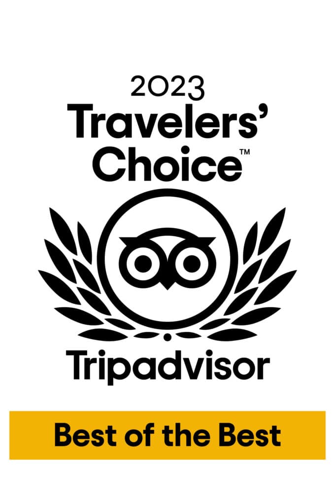 Trip Advisor Travelers choice 2023